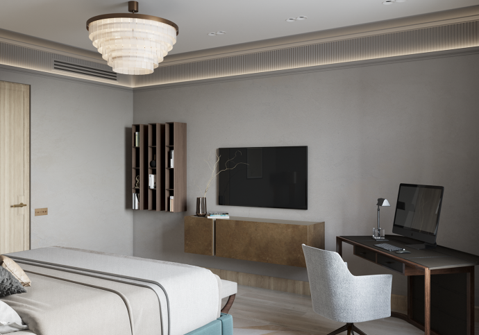 Квартира, оформленная в приглушенных тонах Квартира, оформленная в приглушенных тонах