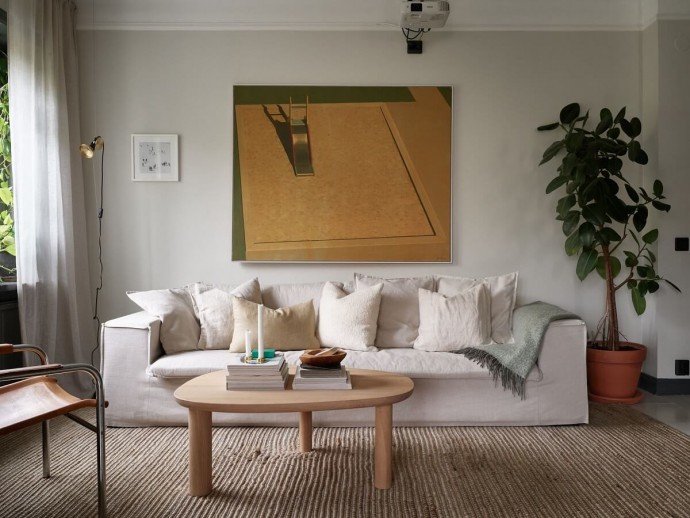 Двухуровневая квартира в Стокгольме