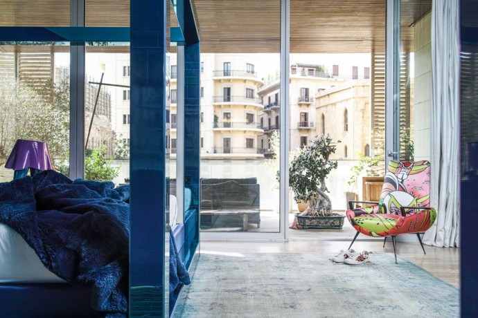 Квартира дизайнера Вика Ванлиана в центре Бейрута, Ливан Квартира дизайнера Вика Ванлиана в центре Бейрута, Ливан