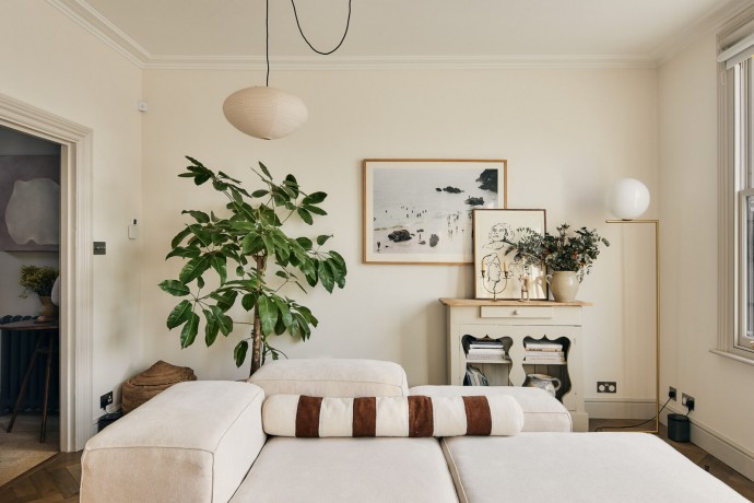 Двухуровневая квартира площадью 99,2 м2 в Лондоне