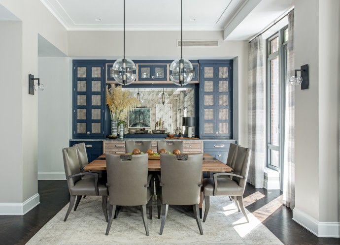 Двухуровневая квартира в Нью-Йорке Двухуровневая квартира в Нью-Йорке