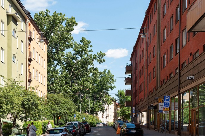 Квартира площадью 60 м2 в Стокгольме