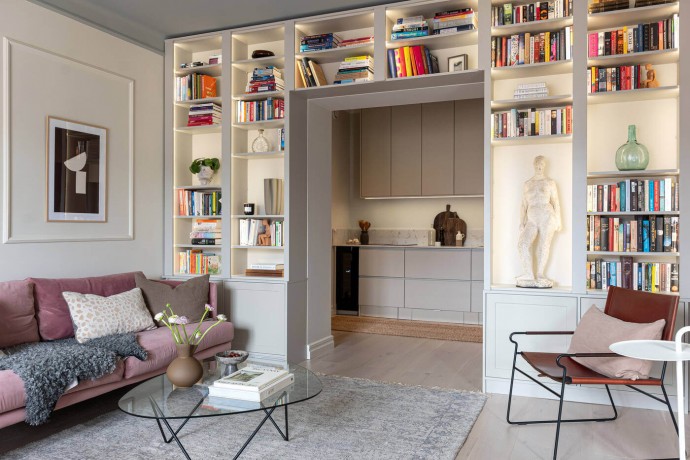 Квартира площадью 69 м2 в доме начала XX века в Стокгольме