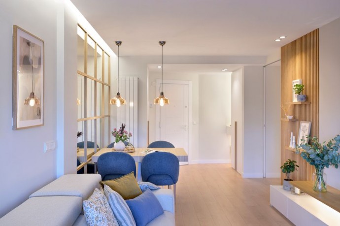 Квартира площадью 96 м2 в Витория-Гастейс, Испания (фото "ДО" и "ПОСЛЕ")