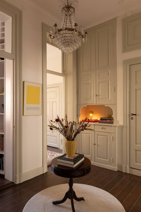 Квартира в доме 1902 года в Стокгольме