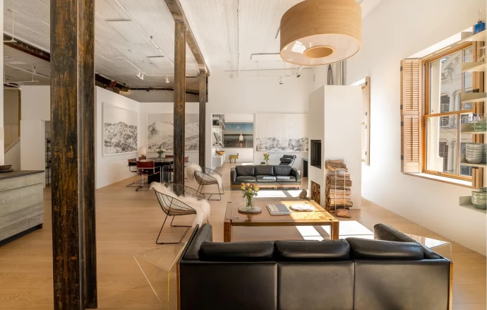 Лофт фотографа Ренаты Аллер на Манхэттене