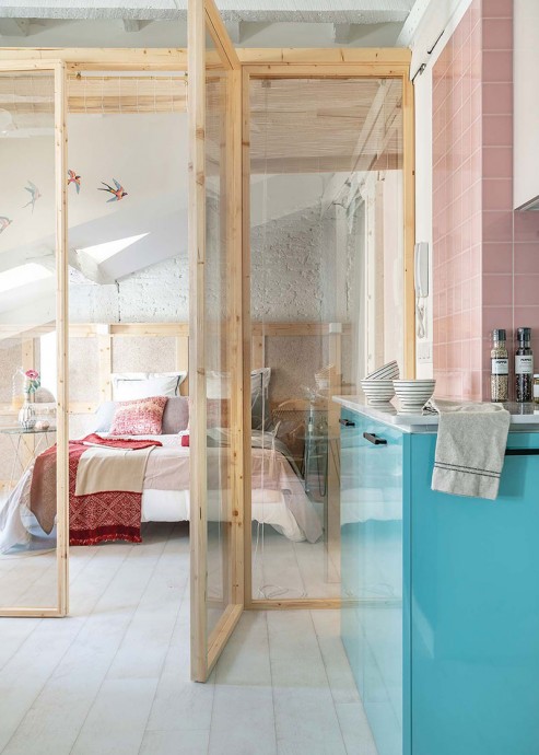 Мансарда площадью 45 м2 в испанском городке Сантандер Мансарда площадью 45 м2 в испанском городке Сантандер