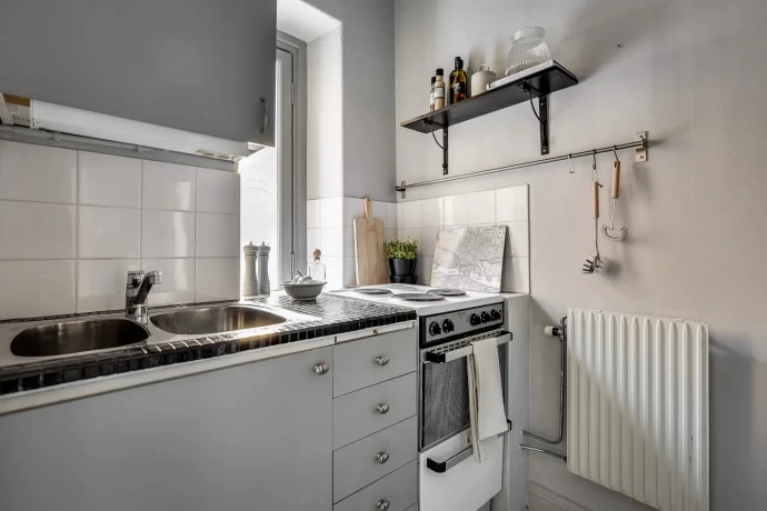 Шведская студия площадью 25 м2 Шведская студия площадью 25 м2