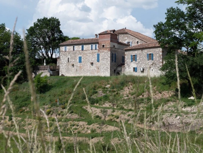 Старинный каменный дом в Тулузе, Франция