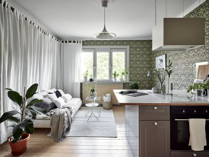 Шведская квартира площадью 36 м2