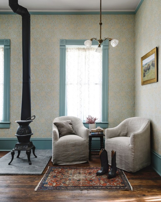 Обновлённый коттедж 1900-х годов в Остине, Техас (59 м2)