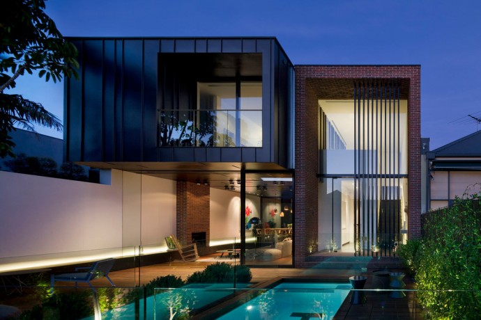Современный пристрой к дому XIX века в Мельбурне, Австралия Современный пристрой к дому XIX века в Мельбурне, Австралия