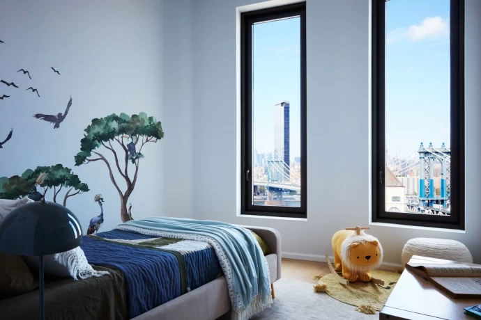 Квартира с видом на Манхэттенский мост в Бруклине (238 м2)
