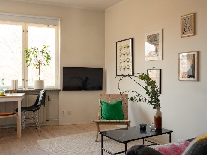 Студия площадью 26 м2 в Стокгольме