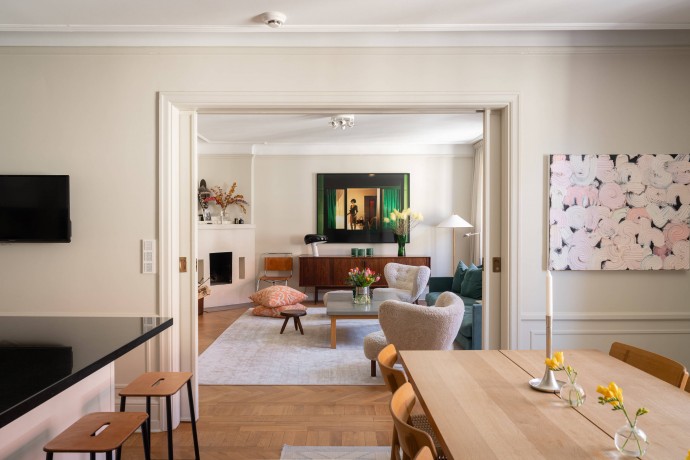 Квартира площадью 127 м2 в Стокгольме