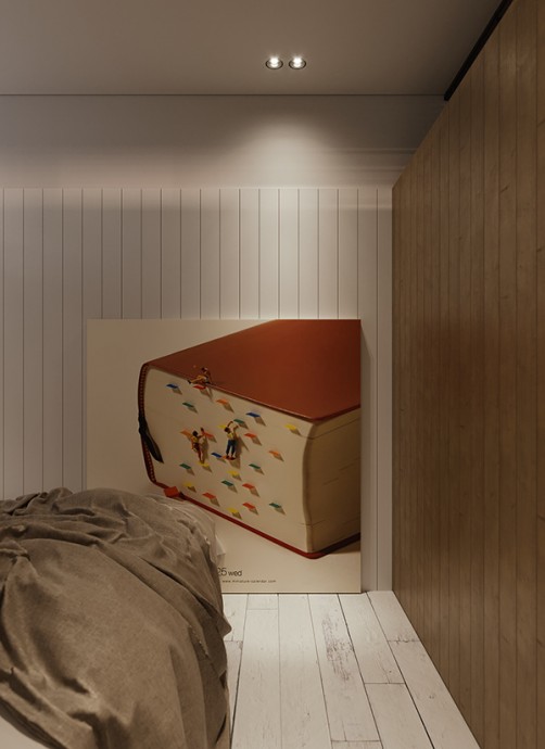 Компактная квартира для семьи с детьми