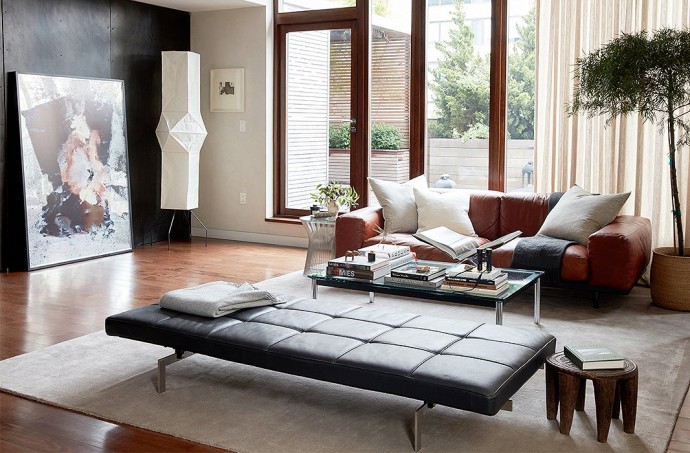 Двухуровневая квартира на Манхэттене Двухуровневая квартира на Манхэттене