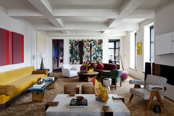 Двухуровневый пентхаус в Гринвич-Виллидж, Нью-Йорк