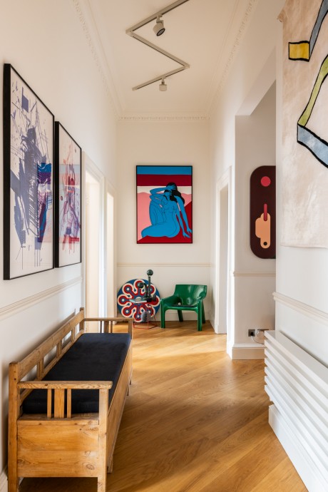 Квартира дизайнера Сэма Бакли в Эдинбурге, Шотландия Квартира дизайнера Сэма Бакли в Эдинбурге, Шотландия