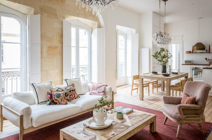 Квартира в доме XVIII века в Бордо, Франция