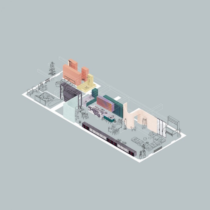 Лофт в Нью-Йорке