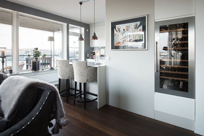 Шведская квартира с просторной террасой Шведская квартира с просторной террасой