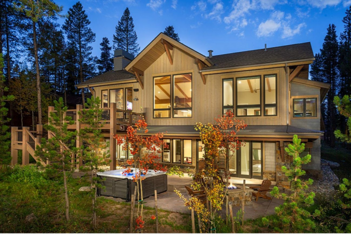 Интерьер загородного дома в США Интерьер загородного дома в США