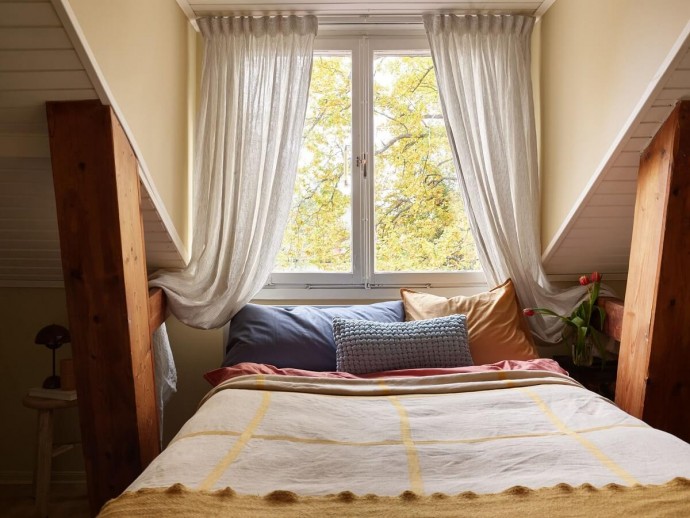 Мансарда площадью 47 м2 в Стокгольме