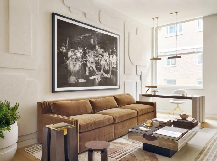 Квартира площадью почти 400 м2 в Нью-Йорке