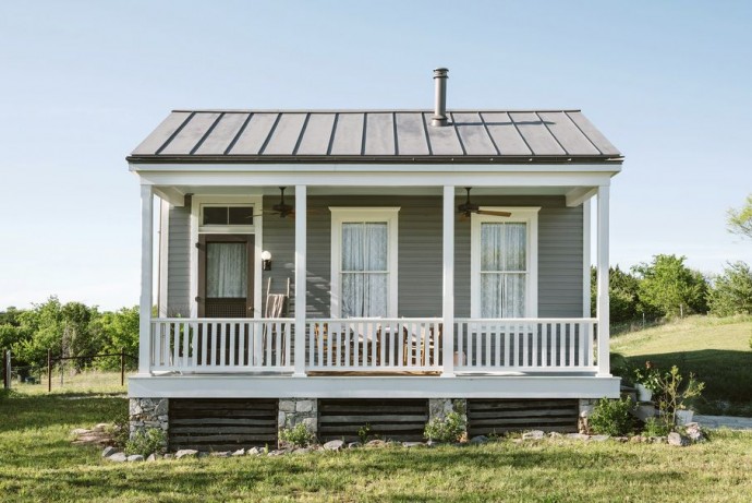 Обновлённый коттедж 1900-х годов в Остине, Техас (59 м2)