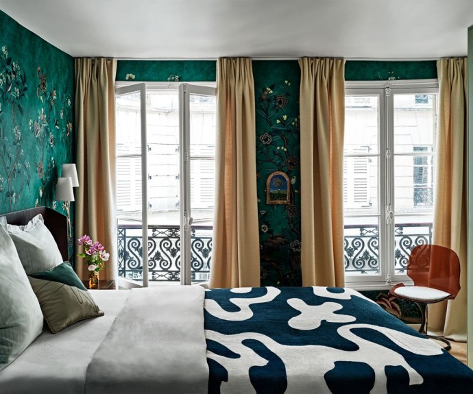 Квартира творческой пары Валентина Гу и Сабрины Медагри в Париже