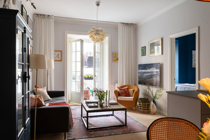 Квартира площадью 49 м2 в Стокгольме