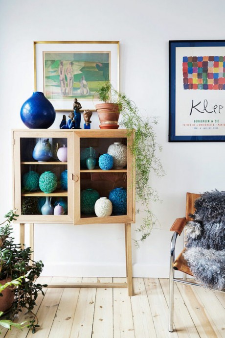 Квартира психолога и коллекционера керамики Сары Нильсен в Копенгагене, Дания