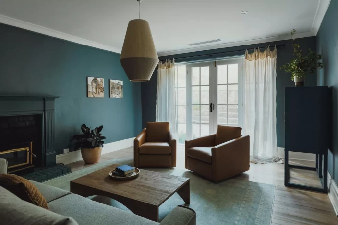 Дом дизайнера дизайнера Кейт Гарри на полуострове Флёрьё, Австралия