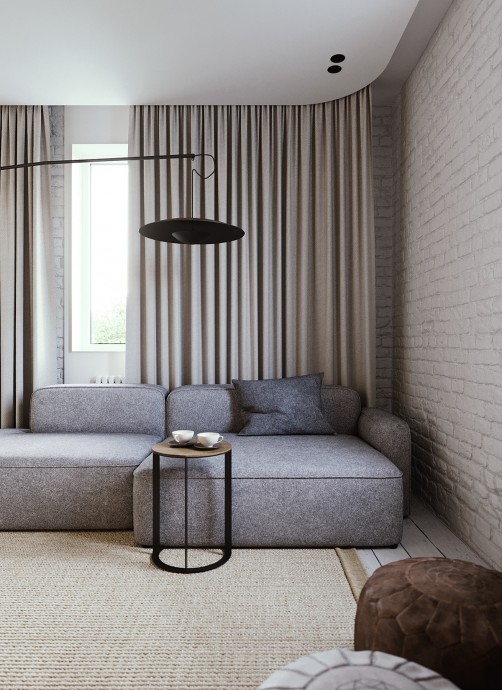 Компактная квартира для семьи с детьми