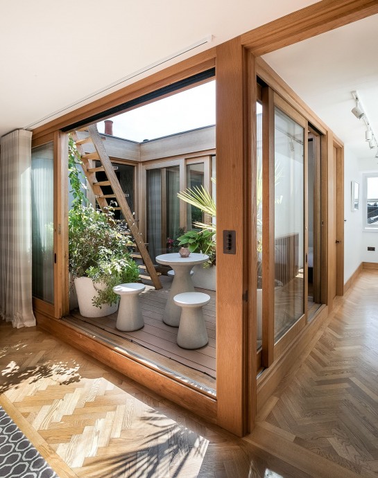 Двухуровневая квартира в Лондоне