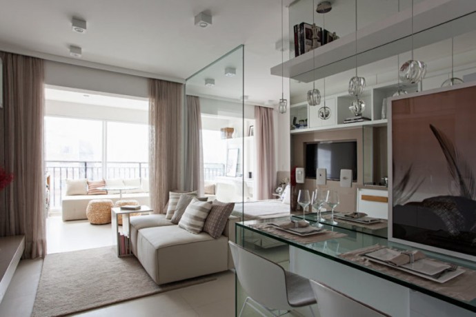 Компактная квартира площадью 35 м2