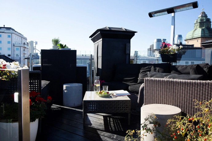 Мансарда площадью 94 м2 в Стокгольме