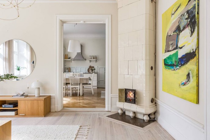 Квартира площадью 118 м2 в Стокгольме