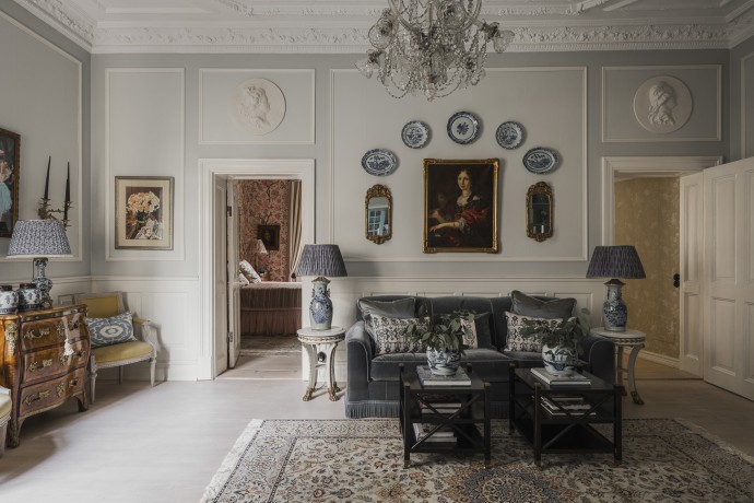 Квартира площадью 89 м2 в здании 1878 года в Стокгольме