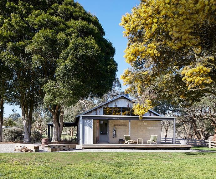 Сарай на полуострове Морнингтон (Австралия), превращенный в дом для отдыха