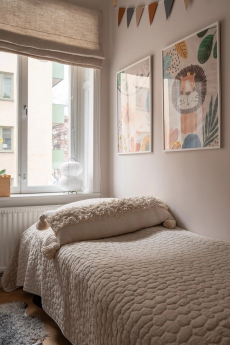 Квартира площадью 59 м2 в здании конца XIX века в Стокгольме