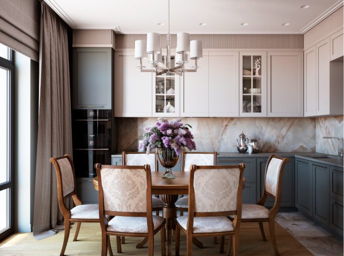 Дизайн-проект квартиры площадью 140 м2 в Минске