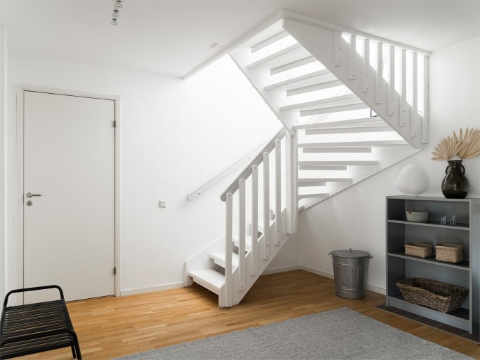 Двухуровневая квартира площадью 118 м2 в Мальмё, Швеция