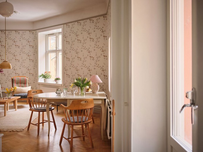 Двухуровневая квартира в Стокгольме