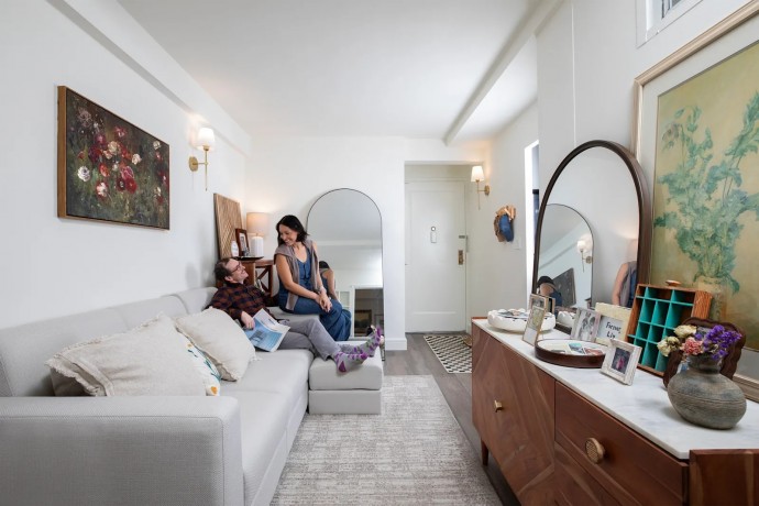 Квартира для молодой семьи в Нью-Йорке (69 м2)