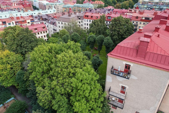 Квартира площадью 39 м2 в доме 1906 года постройки в Гётеборге