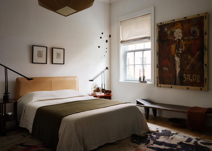 Квартира в Нью-Йорке, оформленная дизайнером Омаром Акелем для своей матери