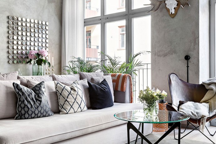 Шведская квартир-лофт площадью 67 м2 Шведская квартир-лофт площадью 67 м2