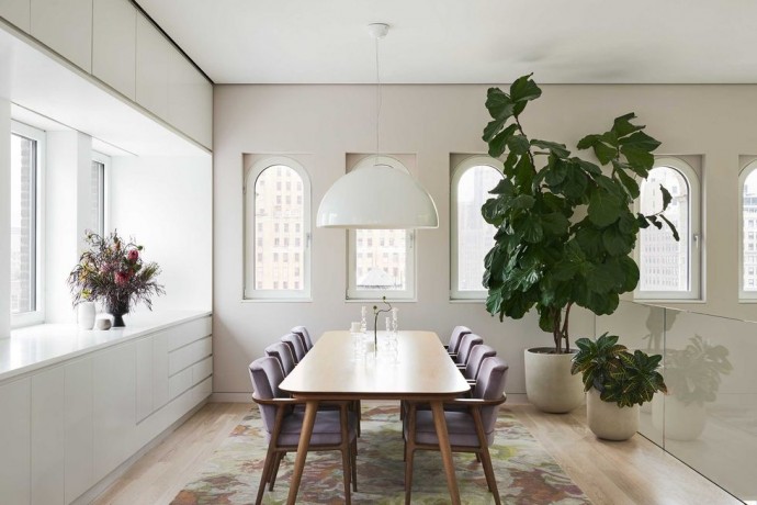 Триплекс на вершине здания 1885 года на Манхэттене